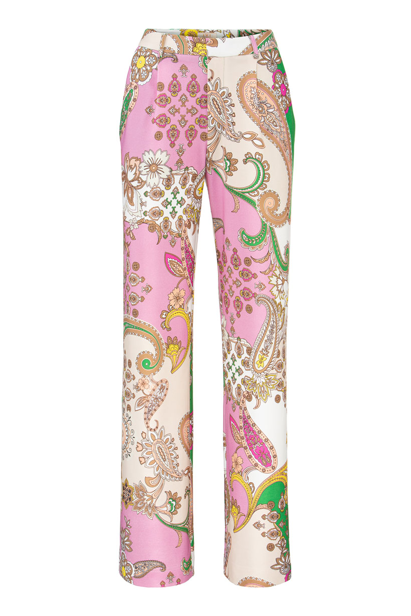 IVI GmbH PAISLEY Jersey Hose multicolor