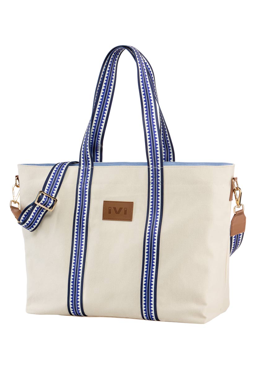 IVI GmbH CANVAS Shopper light beige